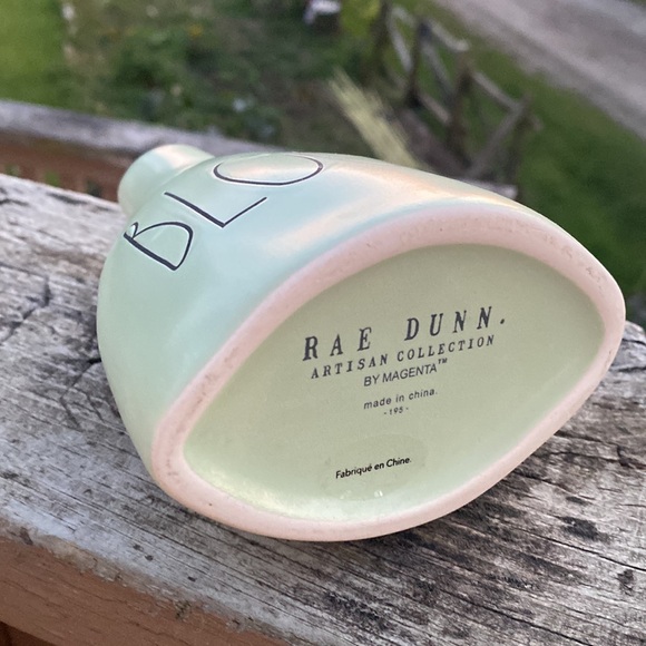 Rae Dunn bloom vase mint green - Picture 3 of 3